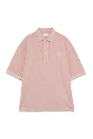 Polo Over Piquet Pigment Grey Pink