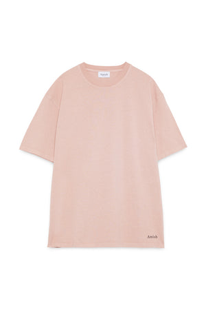 T-Shirt Micro Logo Grey Pink