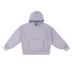 Double Layer Embroidered Hoodie Vision Purple