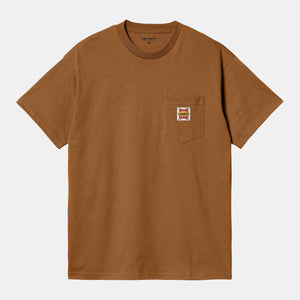 Field Pocket T-Shirt Hamilton Brown