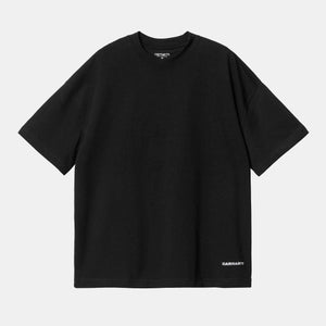 Link Script T-Shirt Black / White