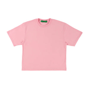 Embroidered Basic Tee Pink