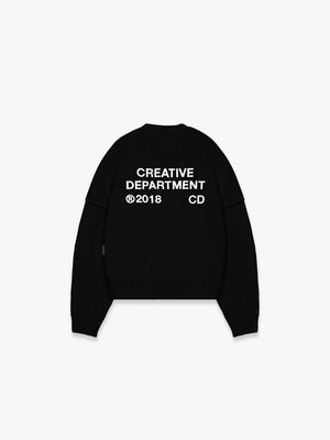 Creative Dept Knit Sweater Black