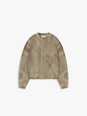 Essential Knit Sweater Acid Brown