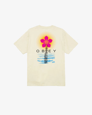 Obey Elevated Power Tee Cream