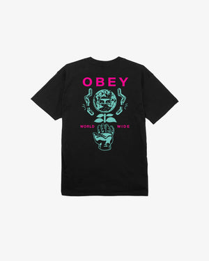 Obey Helping Hand Tee Black