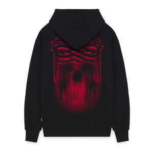 Ribs Crown Hoodie Black