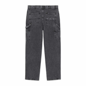 Double Knee Denim Pant Greybleach