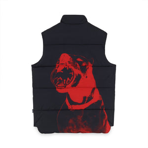 Club Dogo - Dogo Breed Puff Vest Jacket Black