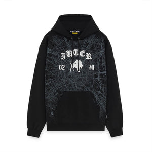 Club Dogo - Milano Map Logo Hoodie Black