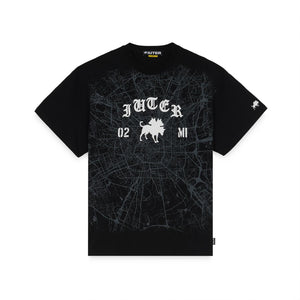 Club Dogo - Milano Map Logo Tee Black