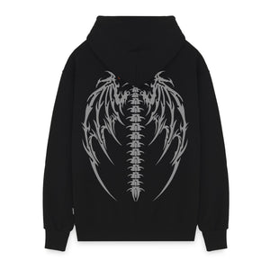 Logo Quill Hoodie Black