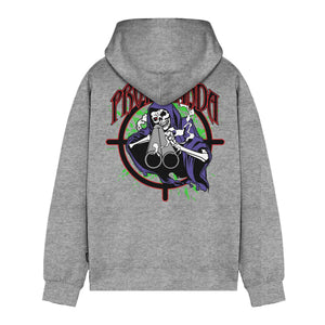 Triangle Shooter Hoodie Grey