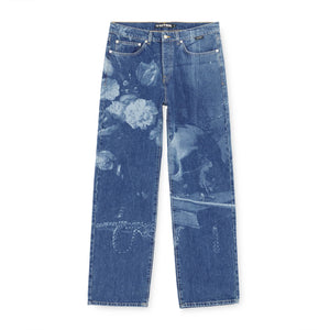 Still Life Loose Denim Pants Medium Blue
