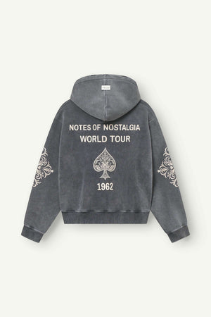 Yulani Hoodie Washed Black