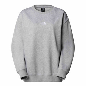 W Essential Oversize Crew TNF Light Grey Heather