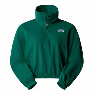 W' 100 Glacier Half Zip Fleece Evergeen