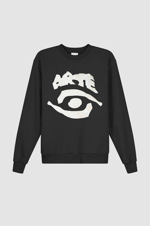Eye Front Crewneck Black