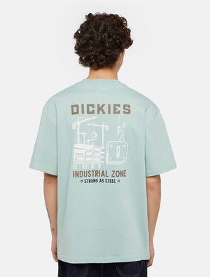 Industrial Zone Tee Blue Surf