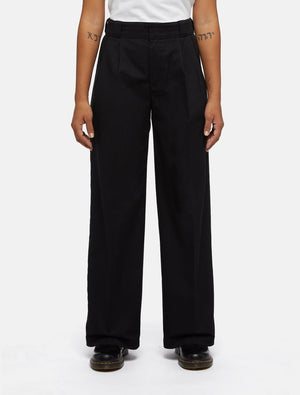 W' Pleated Multi Pocket Workpant Black