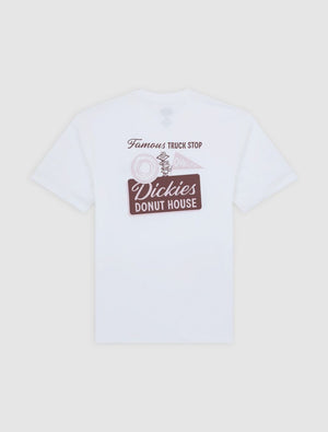 Donut House Tee White