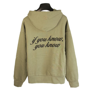 Embroidered Hoodie Four Leaf Clovi