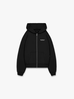 Creative Dept Zip Hoodie Black