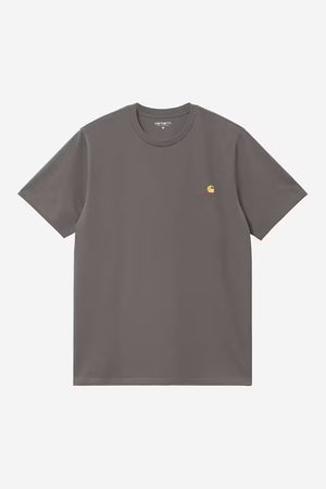 S/S American Script T-Shirt Porphyry