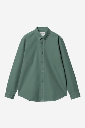 L/S Bolton Shirt Silver Pine