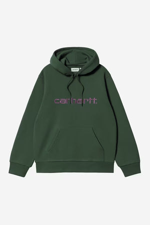 Hooded Carhartt Sweat Sycamore Tree / Phlox
