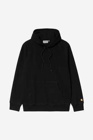 Hooded Chase Sweat Black / Gold