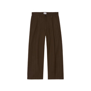Dean Stripe Pleated Pant Wren Multi