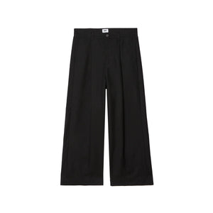 Oliver Pleated Pant Black