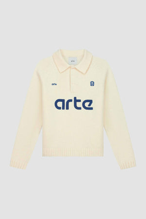 Foottball Knit Cream