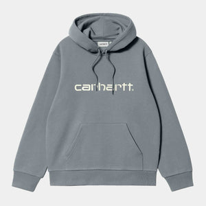 Hooded Carhartt Sweat Dove Grey / Wax