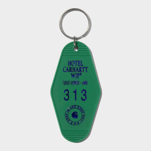 Hotel Keys Keychain Aspen Green Aura