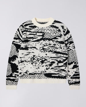 Panku Sweater White / Black