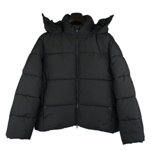 Nylon Puffer Jacket Chaos Black