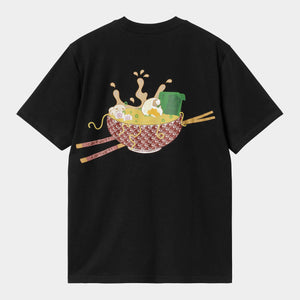 Noodle Soup T-Shirt Black