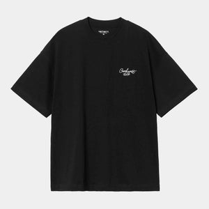 Signature Script T-Shirt Black / Wax