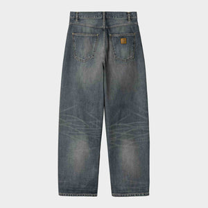 W' Brandon Pant Blue Worn Used Wash