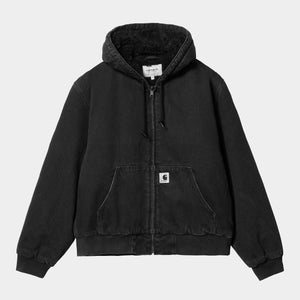 W' OG Active Jacket Black Stone Washed