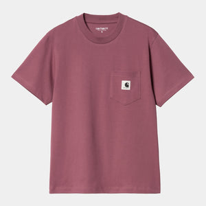 W' Pocket T-Shirt Dusty Fuchsia